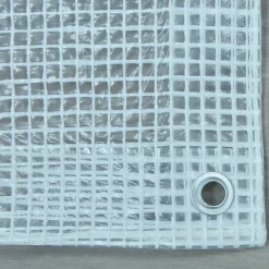 Telo occhiellato retinato Tenax Cover All polietilene 2x3 m bianco-trasparente