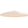 Telo ricambio per ombrellone da balcone Cocoa Beach Ø 350 cm beige