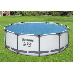 Telo termico Bestway per copertura solare e detriti 366/396 cm