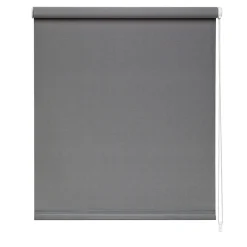 Tenda a rullo semifiltrante Rodi L 45 x H 252 cm grigio scuro