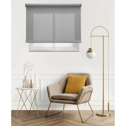 Tenda a rullo Vetas filtrante 120x250 cm grigio