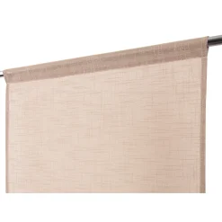Tenda a vetro Aronna L 60 x H 150 cm tortora