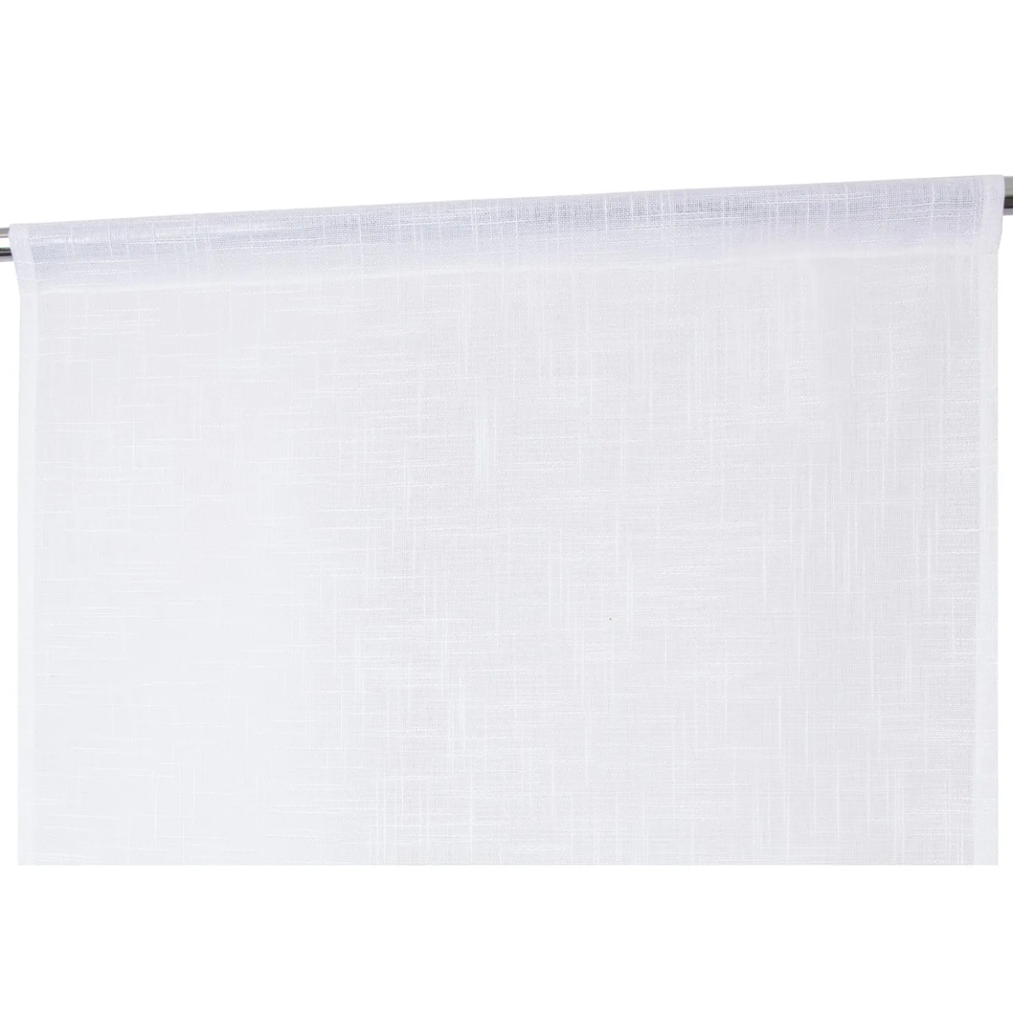 Tenda a vetro Aronna L 60 x H 150 cm bianco
