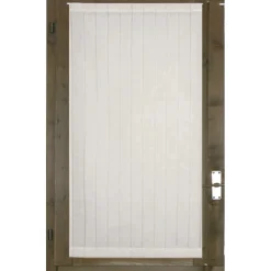 Tenda a vetro Daniela L 90 x H 240 cm bianco