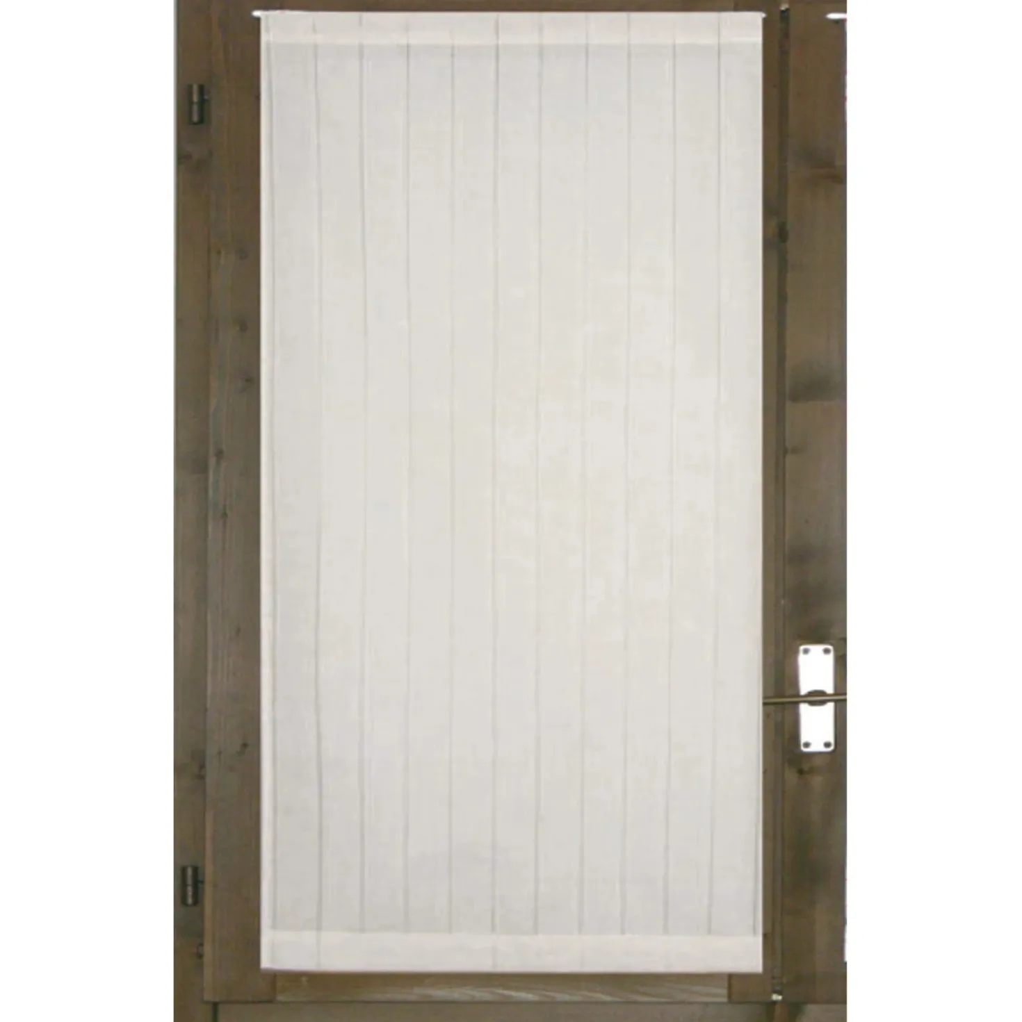 Tenda a vetro Daniela L 90 x H 240 cm bianco