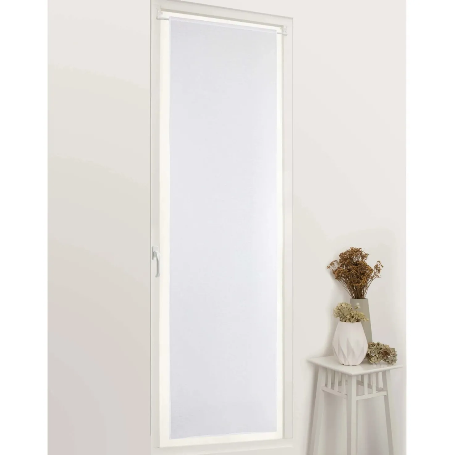 Tenda a vetro Lim-Home L 60 x H 240 cm bianco