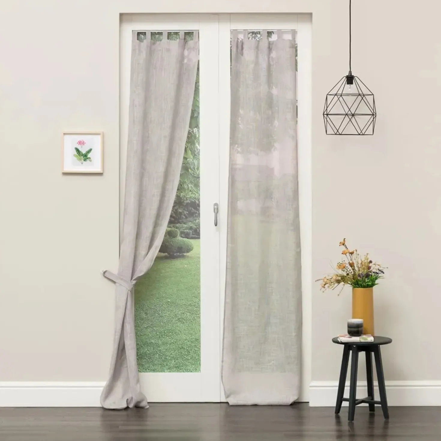 Tenda a vetro Lione L 60 x 240 cm grigio