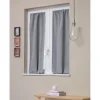 Tenda a vetro 60x230 cm Stoccolma grigio