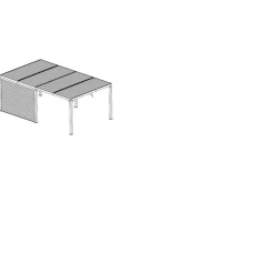 Tenda accessoria per pergola bioclimatica 3660 antracite