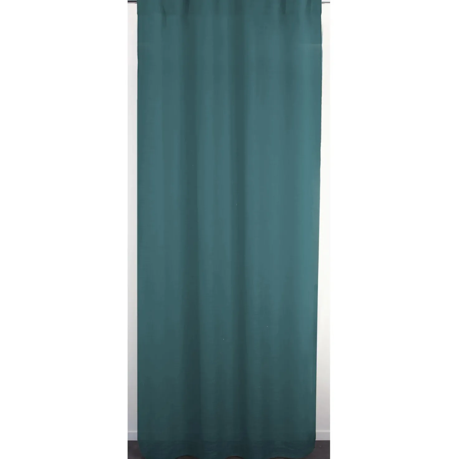 Tenda arredo Aronna L 135 x H 300 cm petrolio