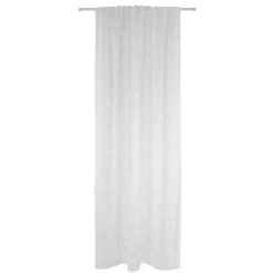Tenda arredo Essen bianco 140x300 fett. + pass. nasc.
