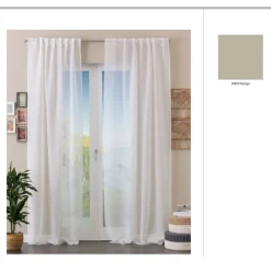 Tenda arredo Ilenia L 140 x H 280 cm fango