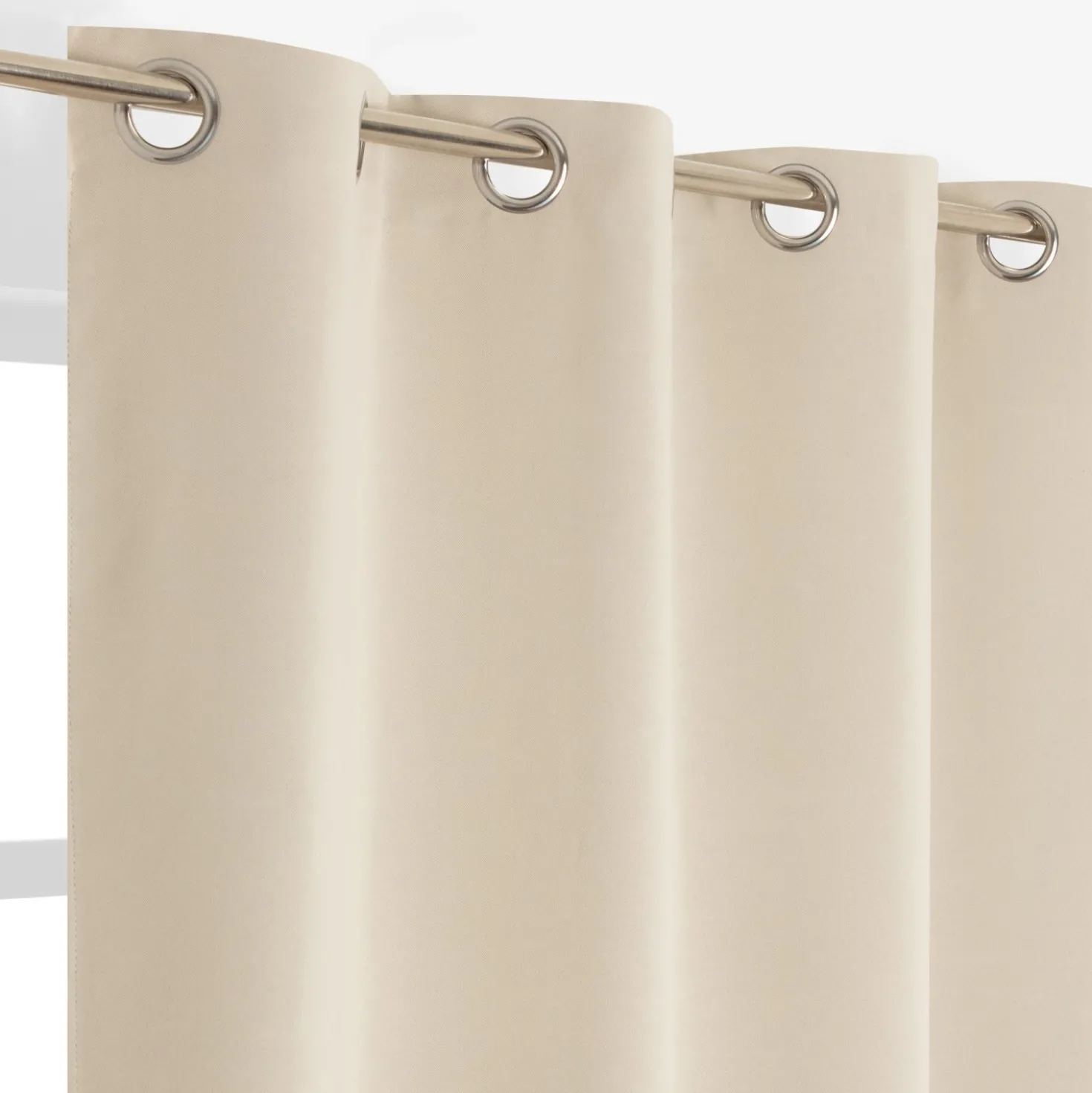 Tenda arredo Orus L 135 x H 280 cm ecrù
