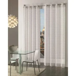 Tenda arredo Scritto L 140 x H 280 cm rosso