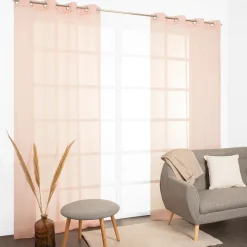 Tenda arredo Zephyr L 140 x H 280 cm rosa