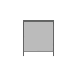 Tenda avvolgibile Calicantus Zip Screen in Textilen grigio 3 m