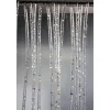 Tenda Azalea con glitter oro 125 x 230 cm