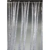 Tenda Azalea con glitter argento 140 x 240 cm