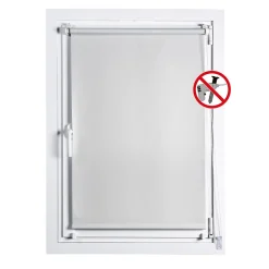 Tenda Clip & Fix colore avorio 45x180 cm