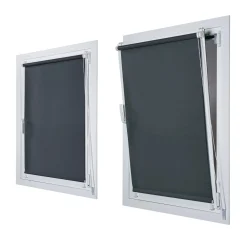 Tenda Clip & Fix colore grigio 150x180 cm