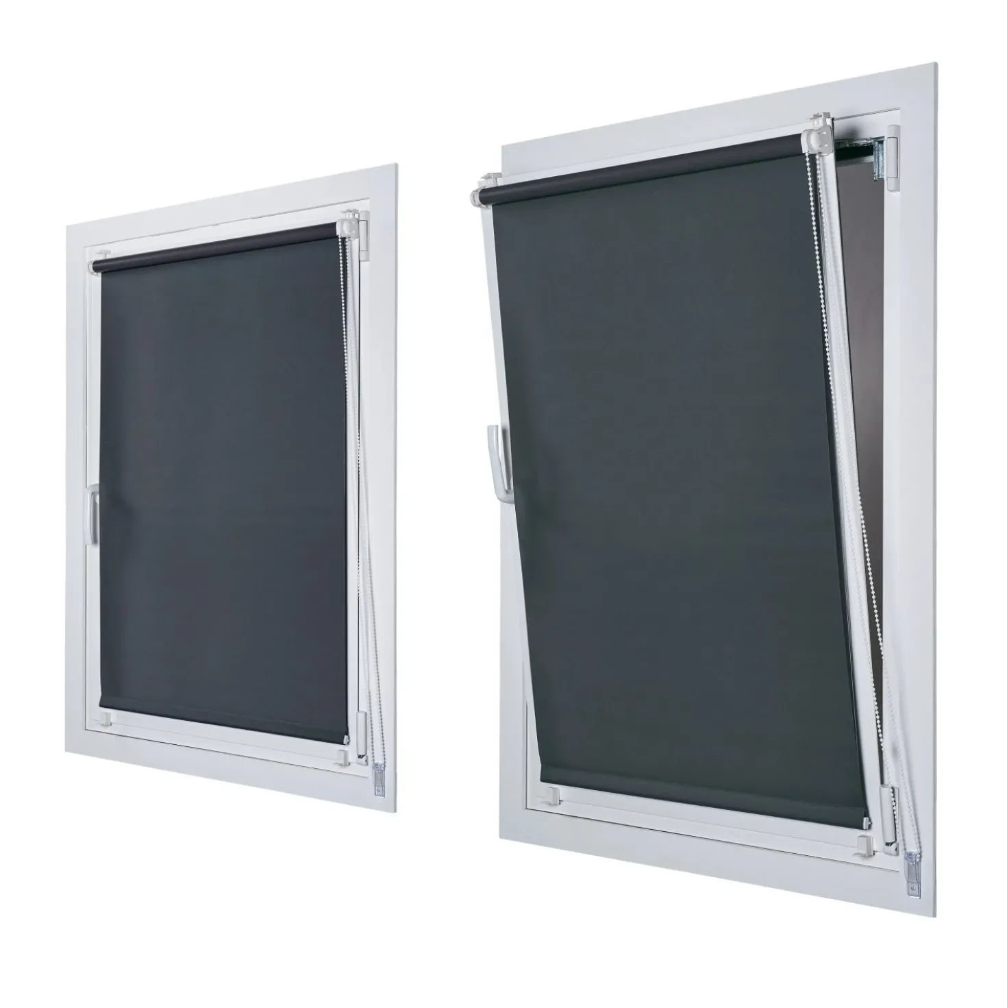 Tenda Clip & Fix colore grigio 150x180 cm