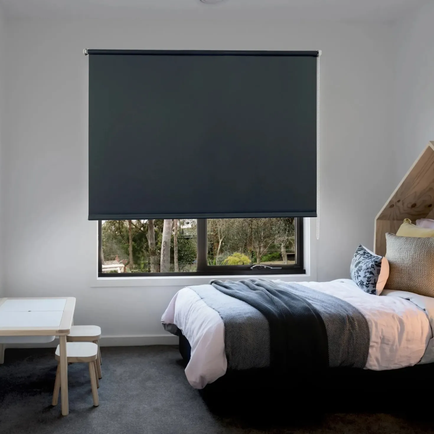 Tenda Clip & Fix colore grigio 150x180 cm