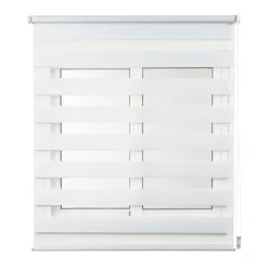 Tenda Clip & Fix Night & Day colore bianco 45x180 cm