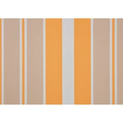 Tenda da sole a braccio reclinabile 295x200 cm beige/giallo