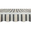 Tenda da sole a braccio reclinabile 395x250 cm beige/grigio