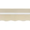 Tenda da sole a caduta con braccetti 295x245 cm beige