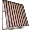 Tenda da sole a caduta con braccetti Milos 100x250 cm beige-verde