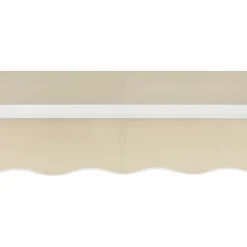 Tenda da sole a caduta con braccetti 250x250 cm beige
