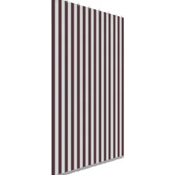 Tenda da sole a caduta verticale con anelli 145x300 cm marrone rigato