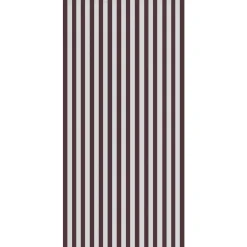 Tenda da sole a caduta verticale con anelli 145x300 cm marrone rigato