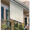 Tenda da sole a caduta verticale con rullo 150x250 cm ecrù rigato