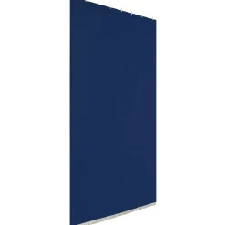 Tenda da sole a caduta verticale con anelli 145x300 cm blu