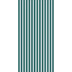 Tenda da sole a caduta verticale con anelli 145x300 cm verde rigato