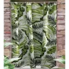 Tenda da sole a caduta verticale 150x300 cm fantasia foglie