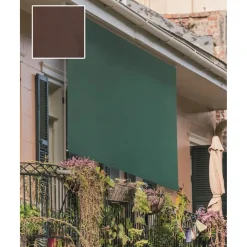 Tenda da sole a caduta verticale 150x250 cm marrone