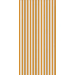 Tenda da sole a caduta verticale con anelli 145x300 cm giallo rigato
