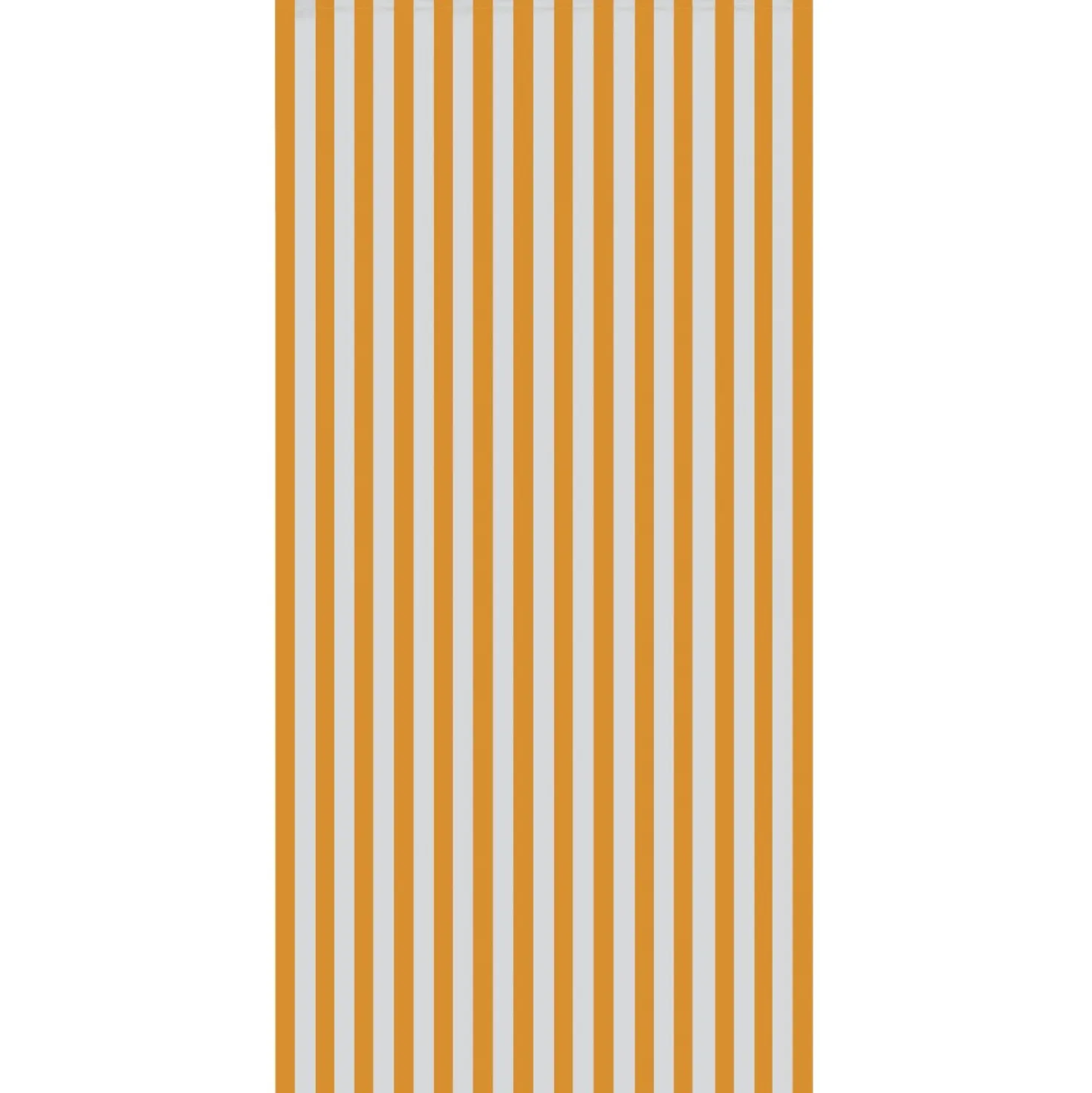 Tenda da sole a caduta verticale con anelli 145x300 cm giallo rigato