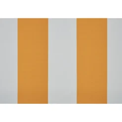 Tenda da sole a caduta verticale con anelli 145x300 cm giallo rigato