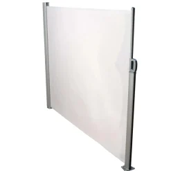 Tenda da sole laterale in tessuto 300x140 cm grigio