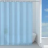 Tenda doccia Basic in tessuto 180x200 cm azzurra