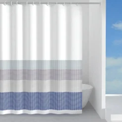 Tenda doccia Jeans in tessuto 180x200 cm multicolor