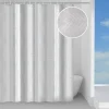 Tenda doccia Neve in tessuto 180x200 cm bianco