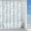 Tenda doccia Tablet in peva 120x200 cm azzurra