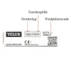 Tenda parasole Velux manuale da esterno in rete nera