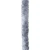 Tenda per porta in ciniglia di polipropilene 120x230 cm grigio
