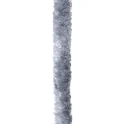 Tenda per porta in ciniglia di polipropilene 100x220 cm grigio